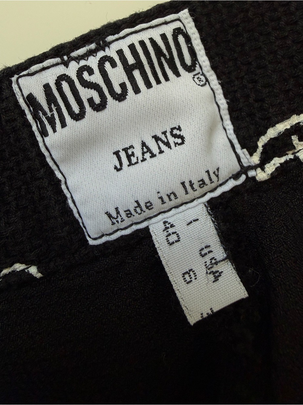 Vintage 1990 Moschino Pants Size 24 - Picture 8 of 16